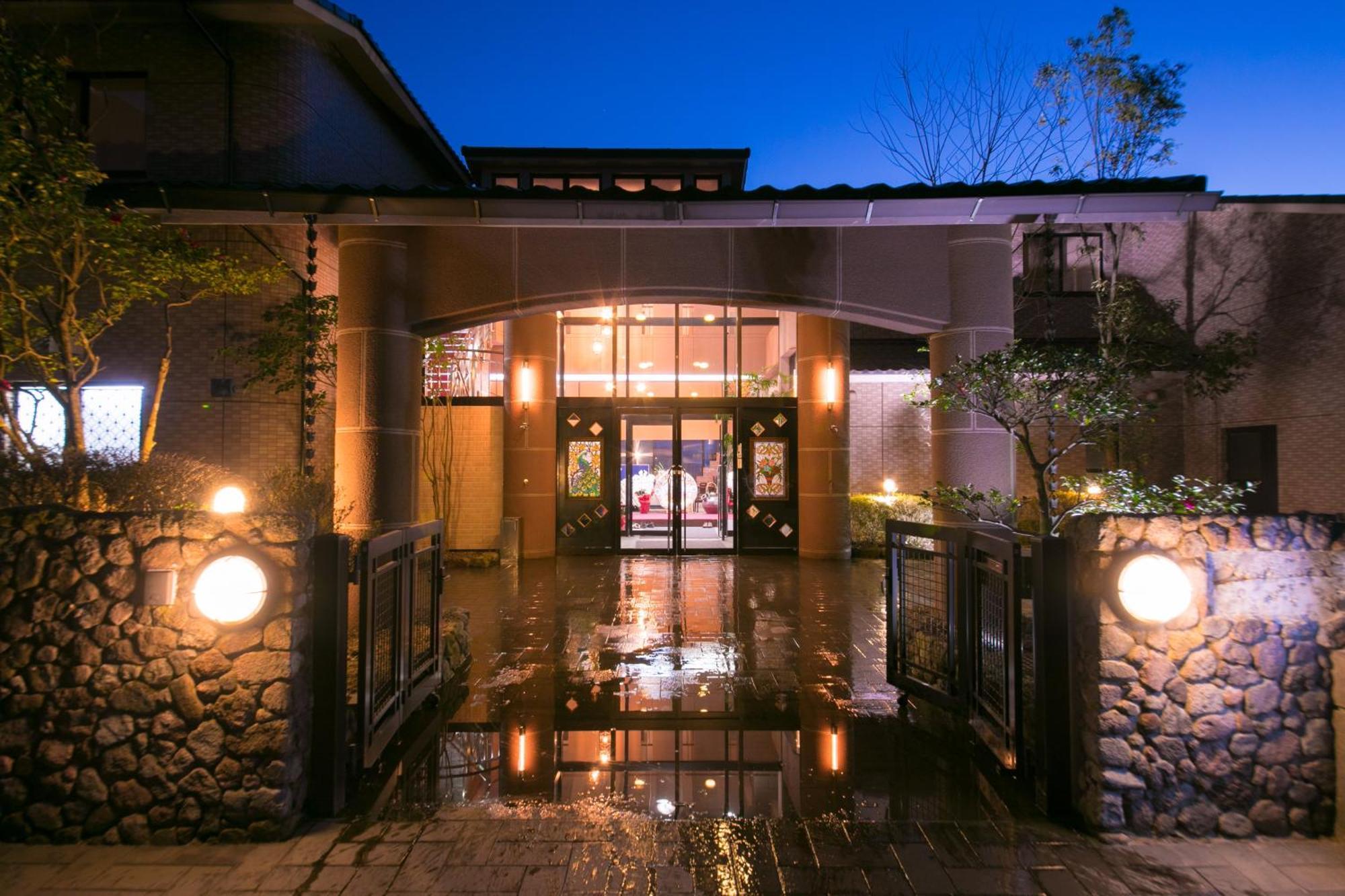 ゆけむり山荘 Hotel Yufu Exterior foto