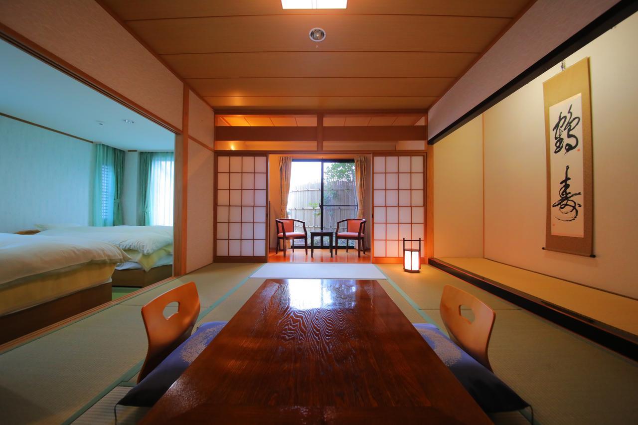 ゆけむり山荘 Hotel Yufu Exterior foto