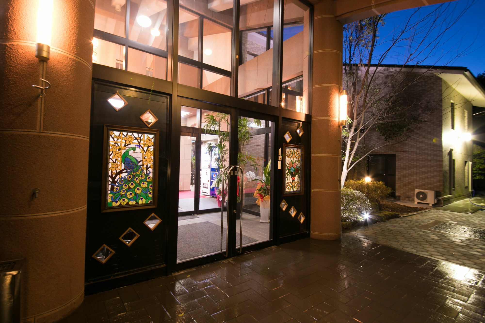ゆけむり山荘 Hotel Yufu Exterior foto